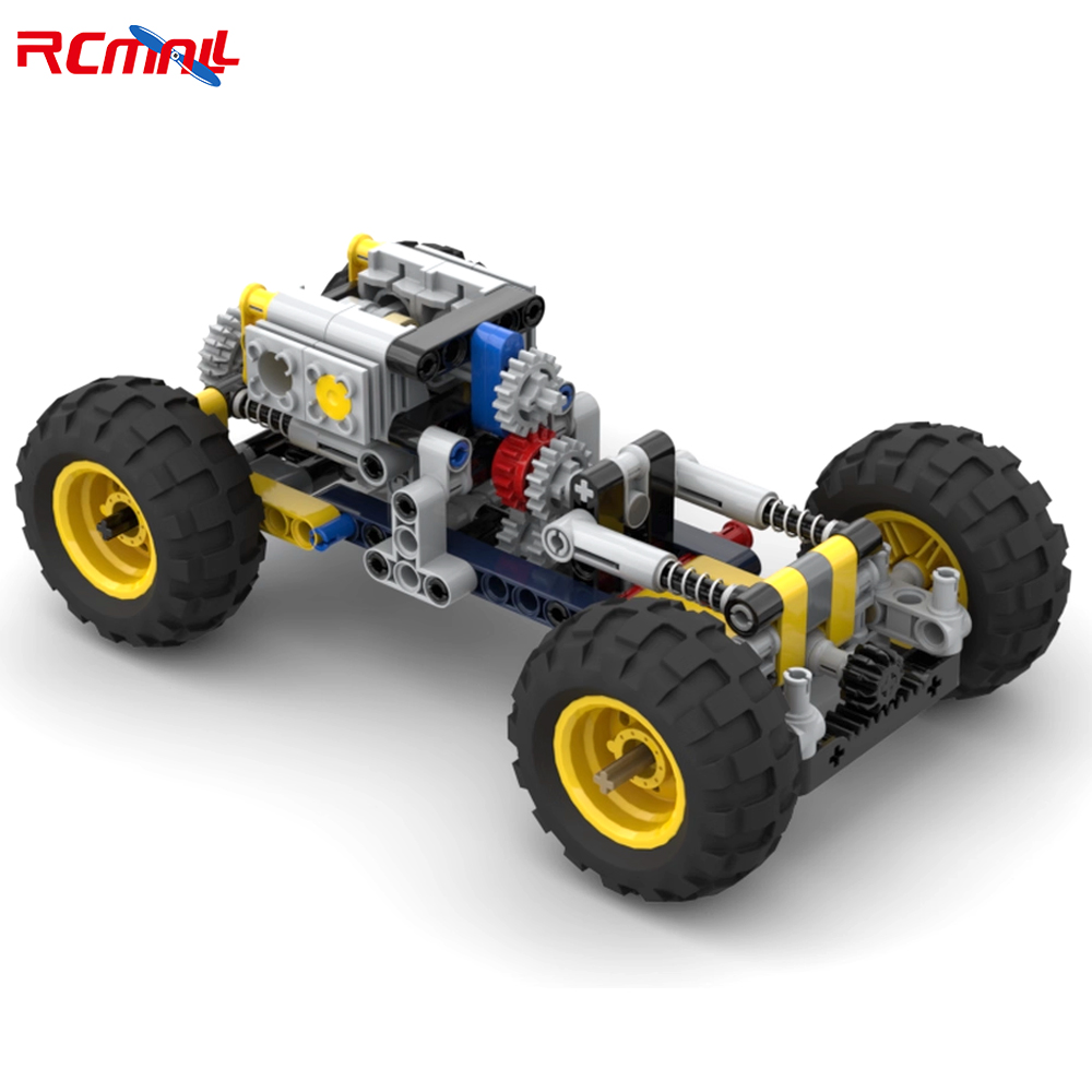 Model Kit Runner - MOC Off-road Car Vehicle Chassis Educational