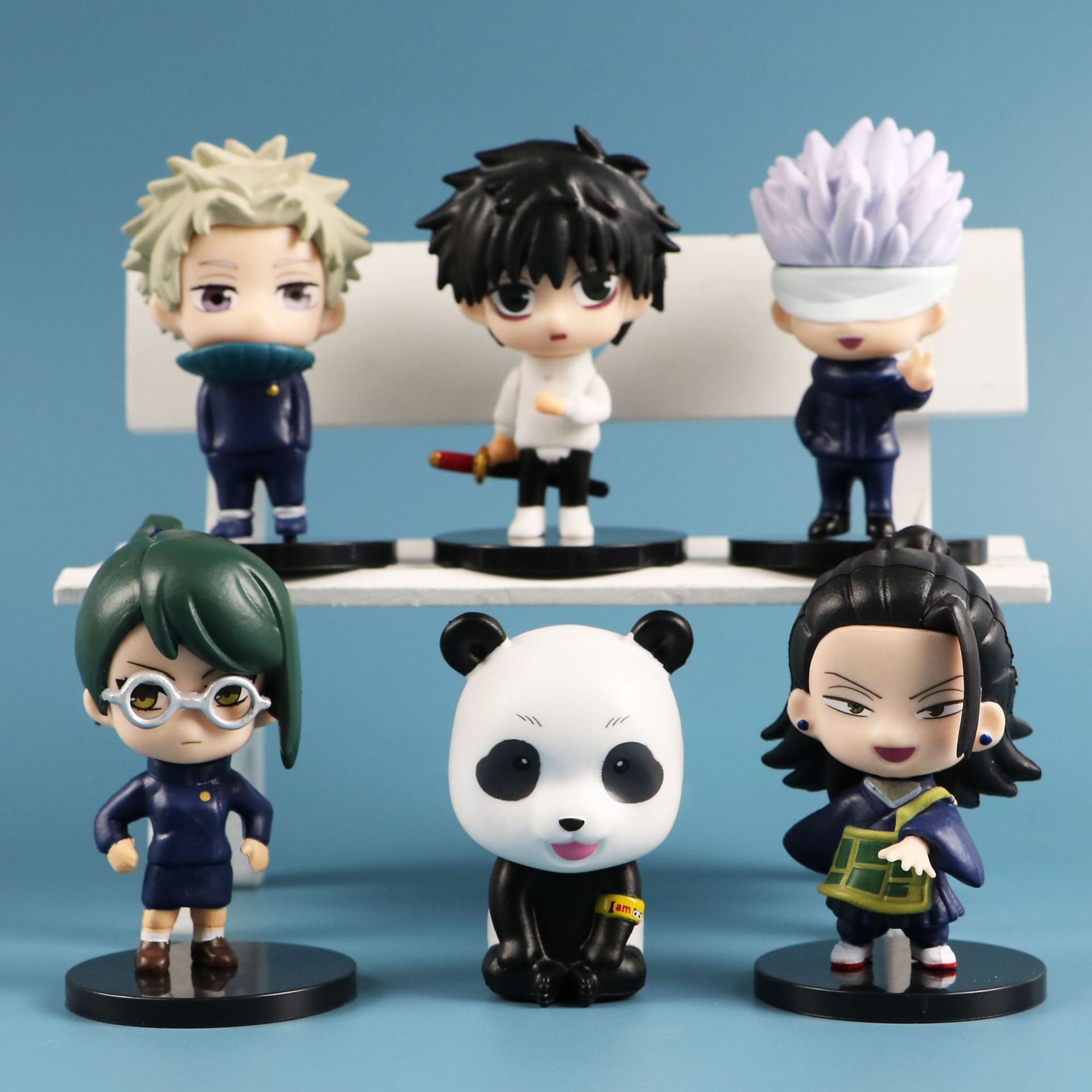 Model Kit Jujutsu Kaisen - 6Pcs/Set Cartoon Jujutsu Kaisen Gojo Satoru