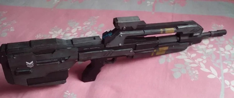 Model Kit Weapons - 1/1 War Human BR85HB Rifle Gun