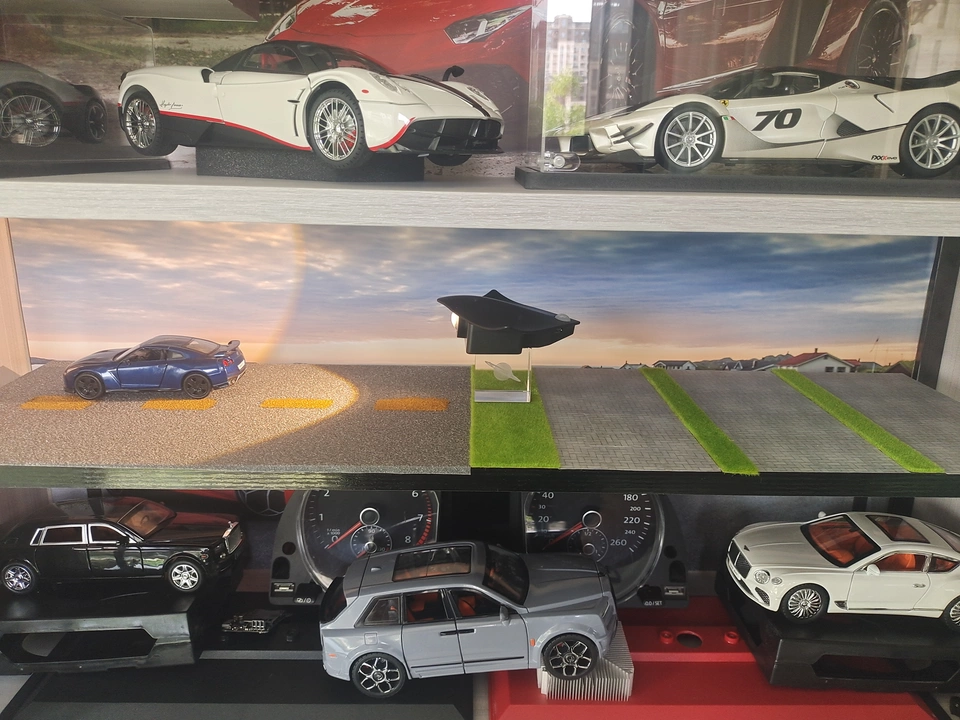 2pcs Miniature Simulation Road - Model Kit Runner 评论和价格