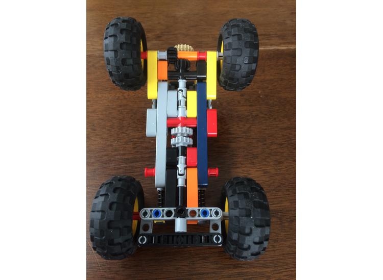 MOC Off-road Car Vehicle Chass - Model Kit Runner 评论和价格