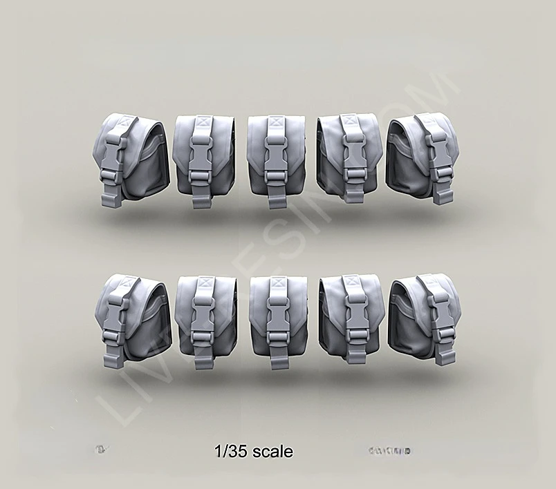 1:35 Die Cast Resin Figure Mod - Model Kit Weapons 评论和价格