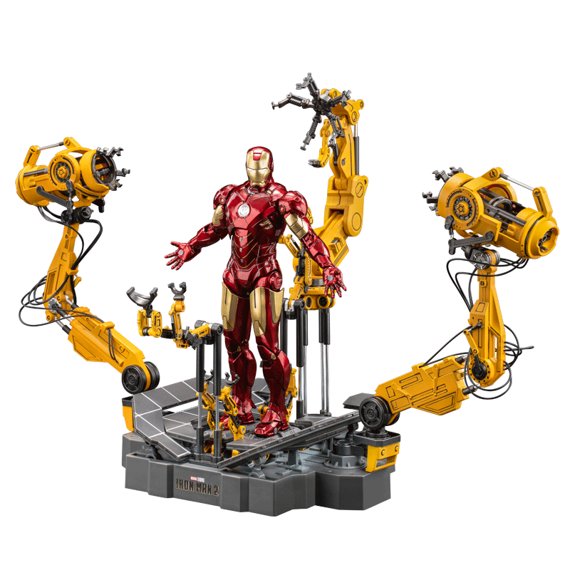 Zd Toys Suit Up Gantry With MK - Model Kit Iron Man Mark 50 评论和价格