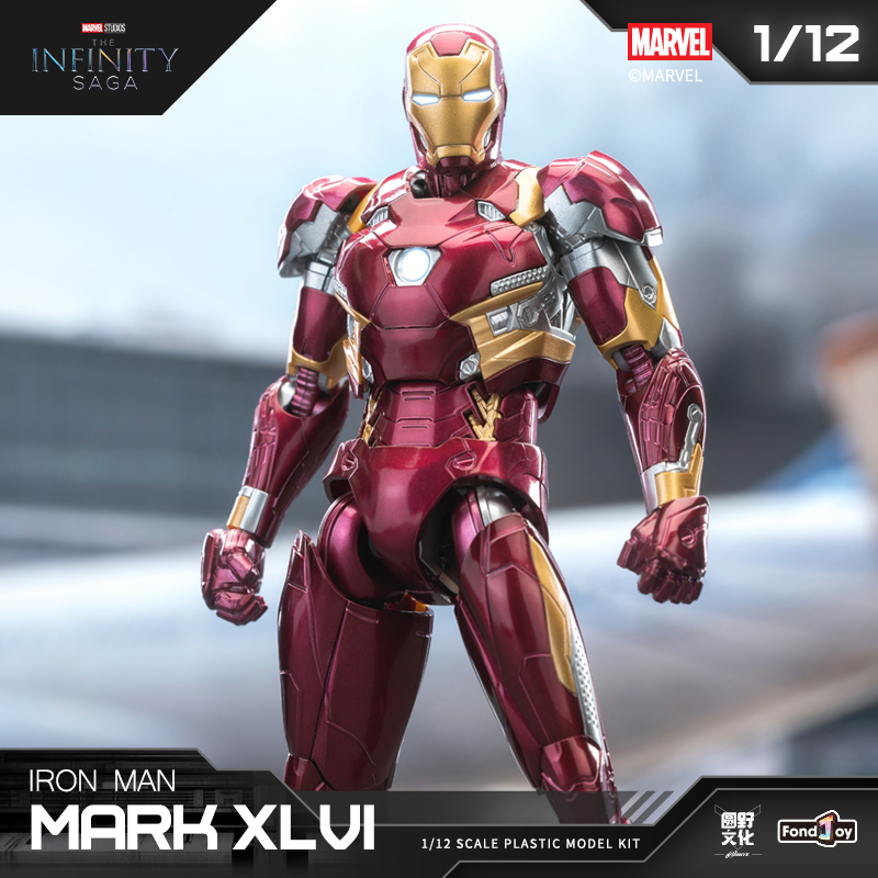 Marvel Iron Man MK46 Assembled - Model Kit Iron Man Mark 50 评论和价格