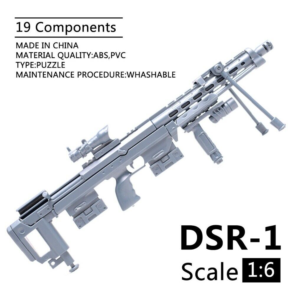 1/6 Scale DSR1 Rifle Gun Model - Model Kit Weapons 评论和价格
