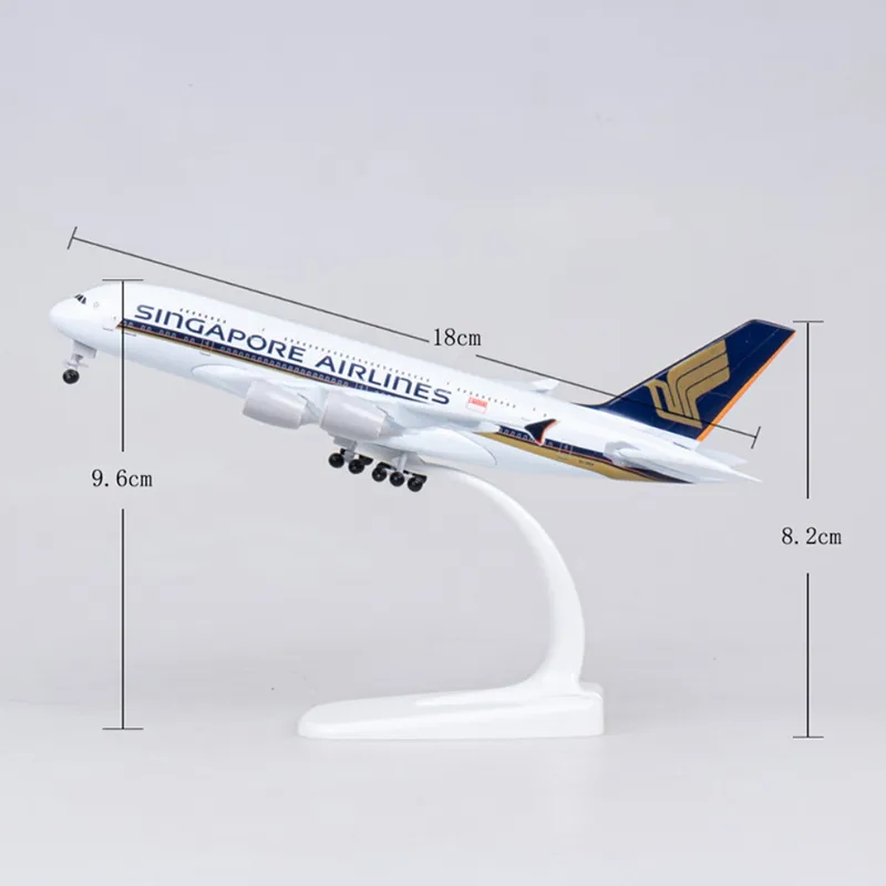 Metal Aircraft Airliner Model  - Model Kit Singapore 评论和价格