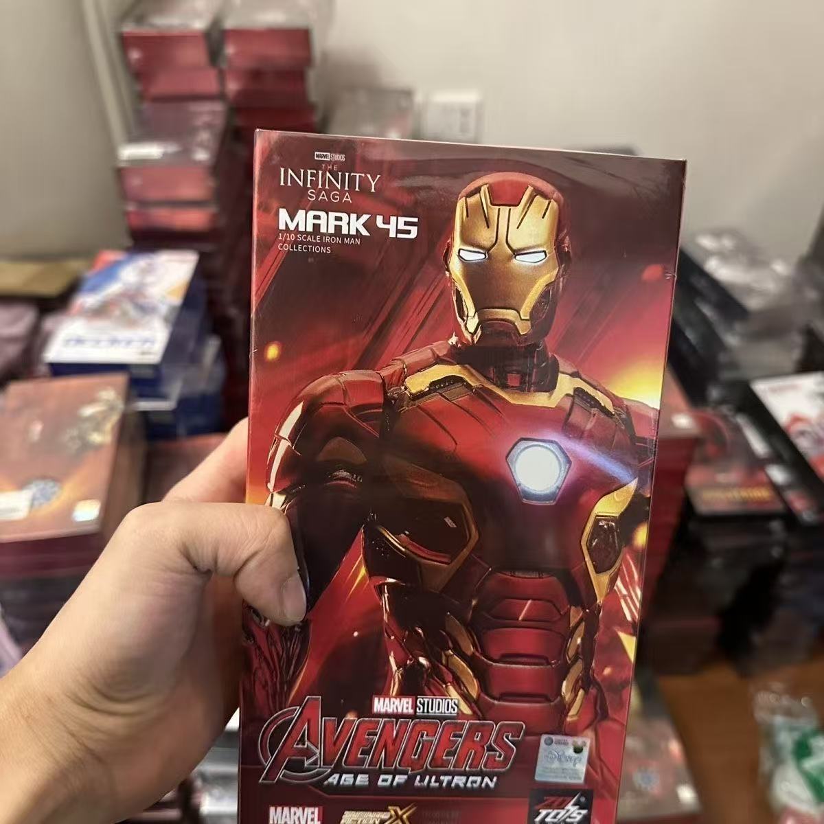 Authentic product，Special Offe - Model Kit Iron Man Mark 50 评论和价格