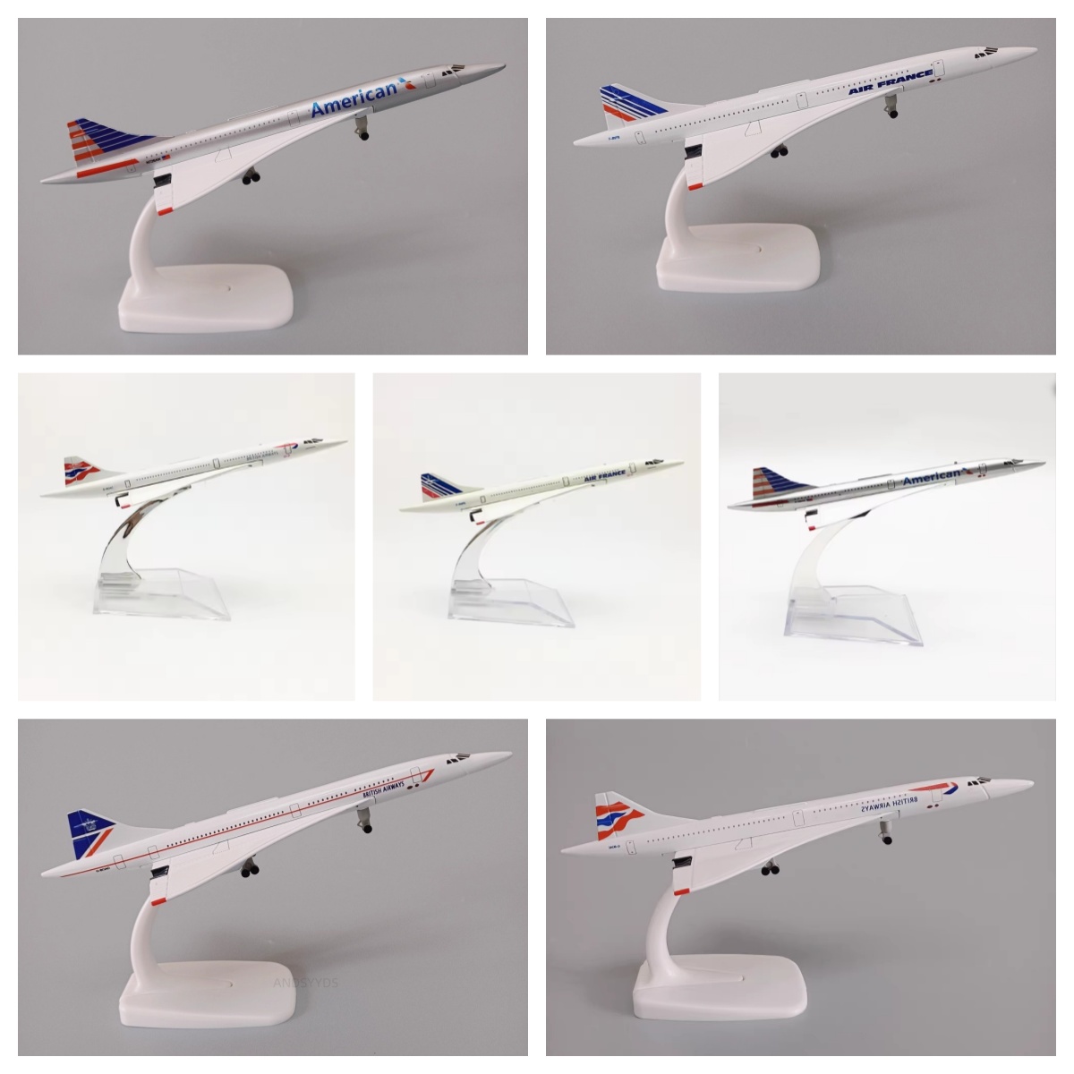 16/20cm Plane Model Concorde A - Model Kit Singapore 评论和价格
