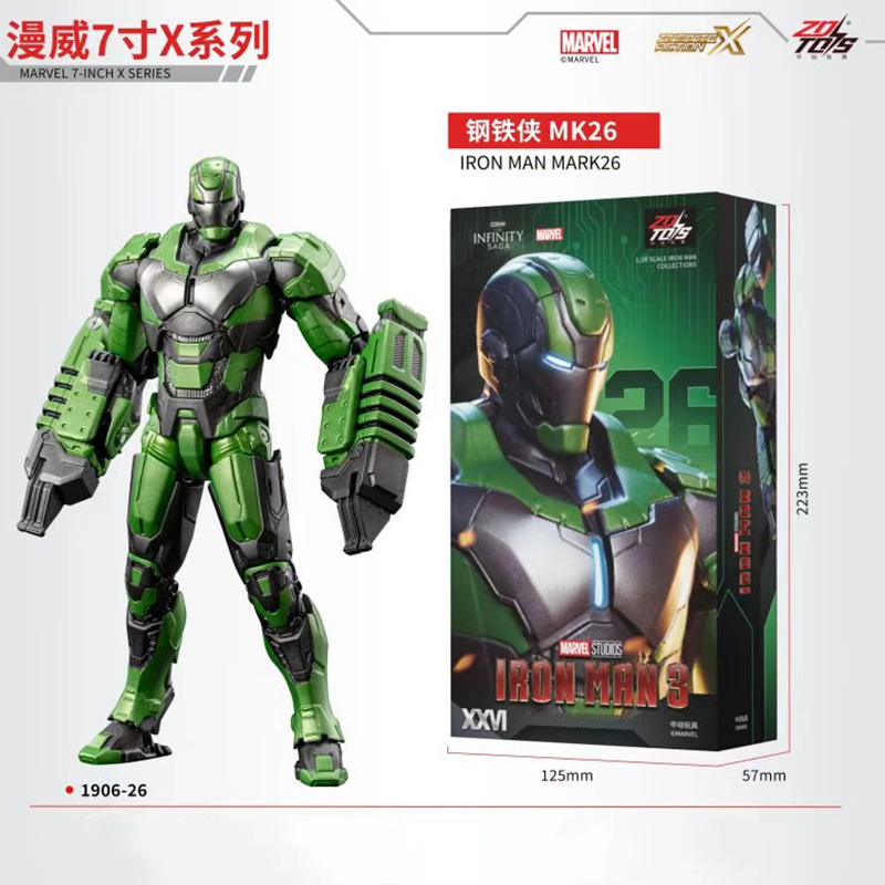 ZD Toys Iron Man Action Figure - Model Kit Iron Man Mark 50 评论和价格