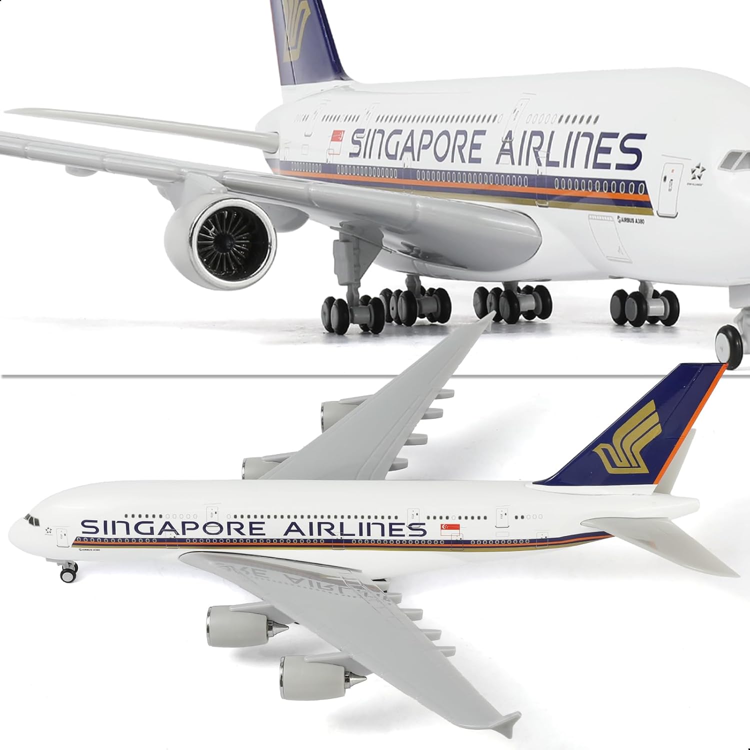 1/240 Singapore A380 Airplane  - Model Kit Singapore 评论和价格