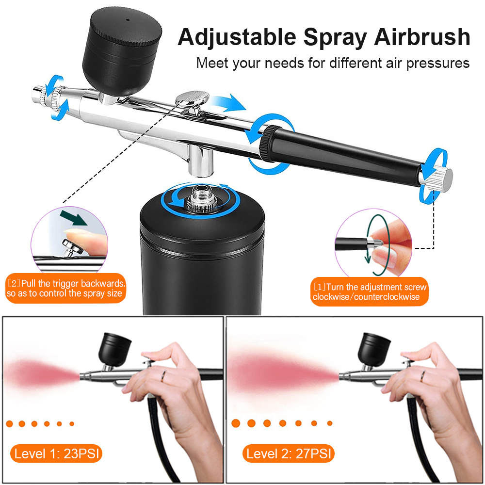 Airbrush Painting Airbrush wit - Model Kit Weapons 评论和价格