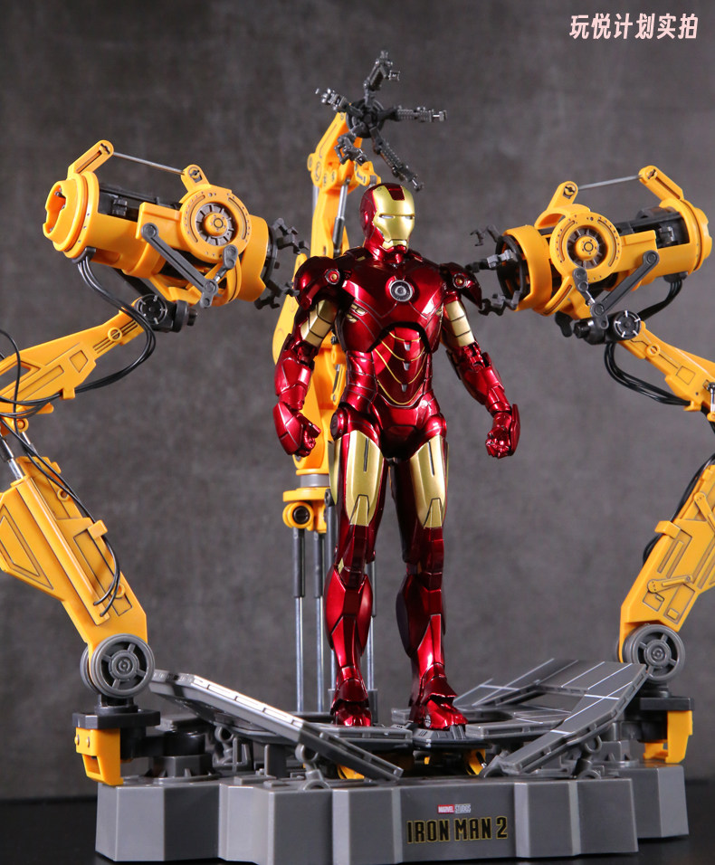 ZD MK6 MK4 Toy Iron Man WITH S - Model Kit Iron Man Mark 50 评论和价格