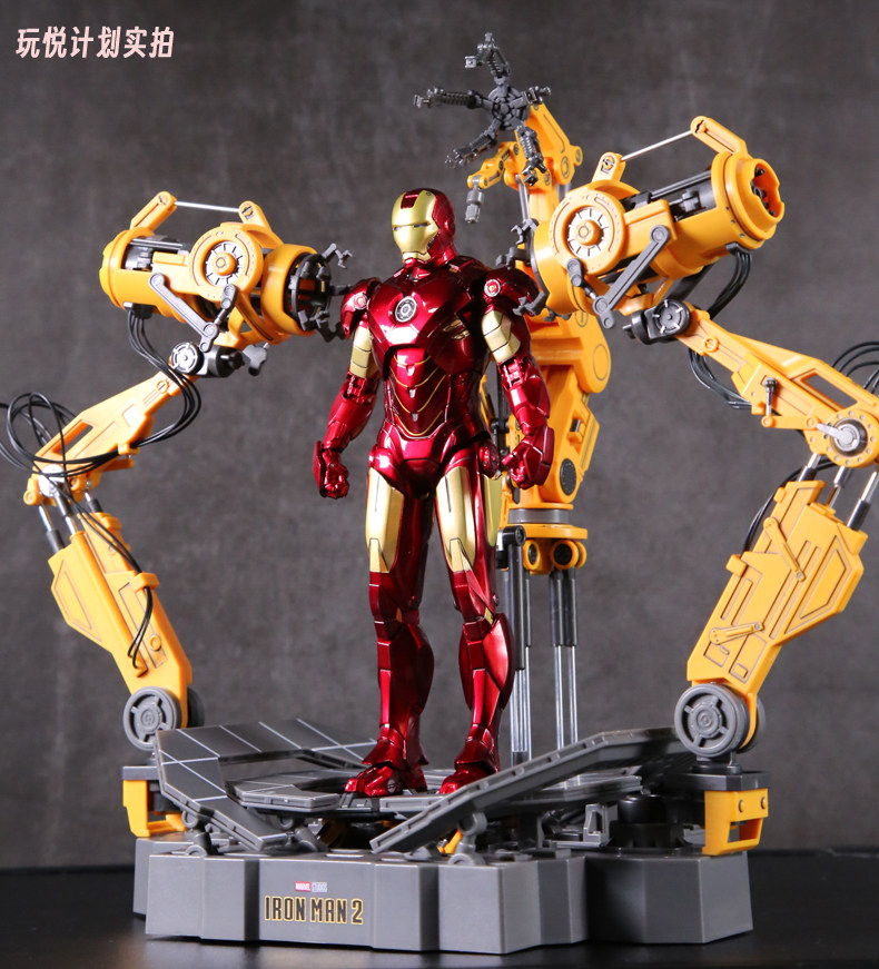 ZD MK6 MK4 Toy Iron Man WITH S - Model Kit Iron Man Mark 50 评论和价格