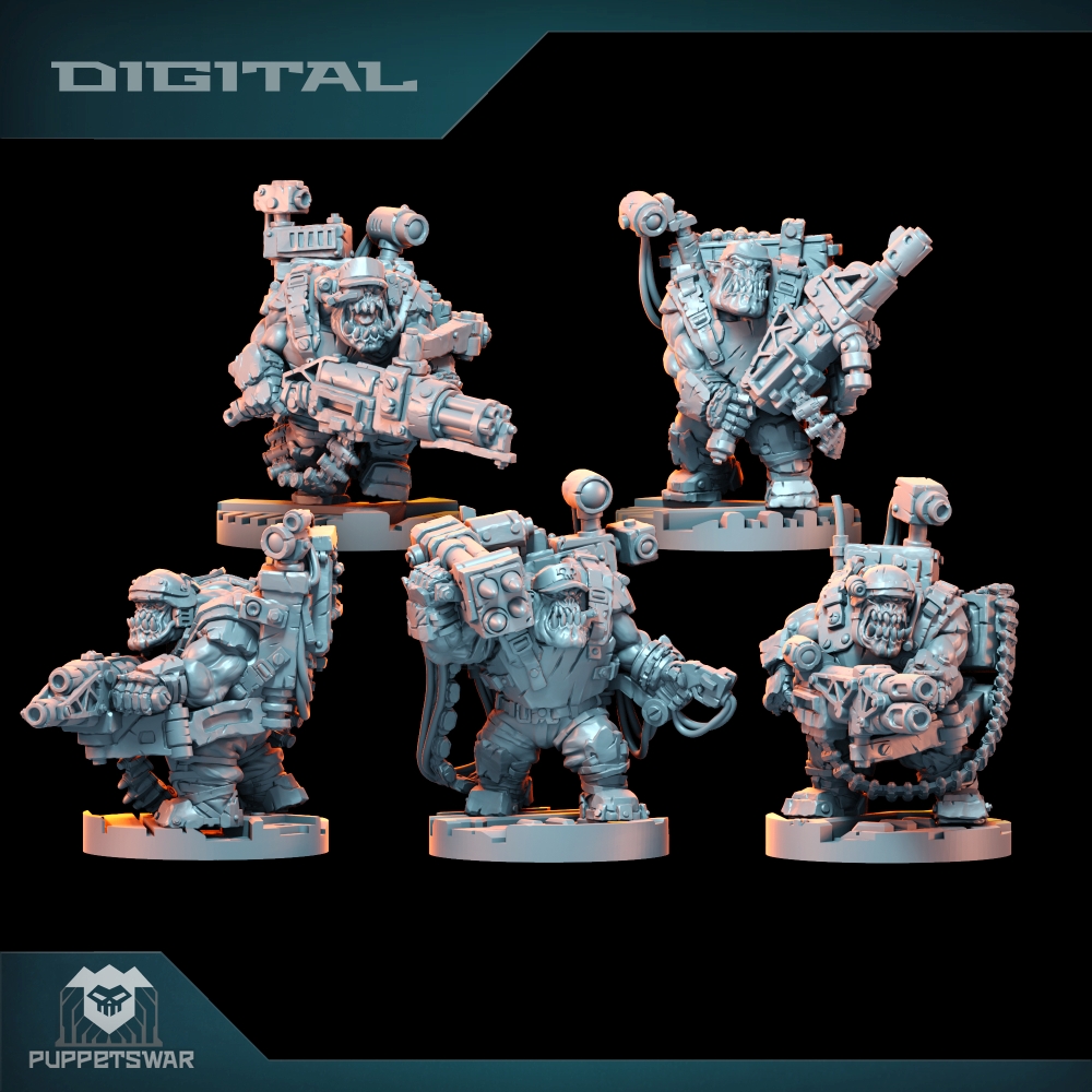 Orc Ultimate Badasses Squad, G - Model Kit Runner 评论和价格