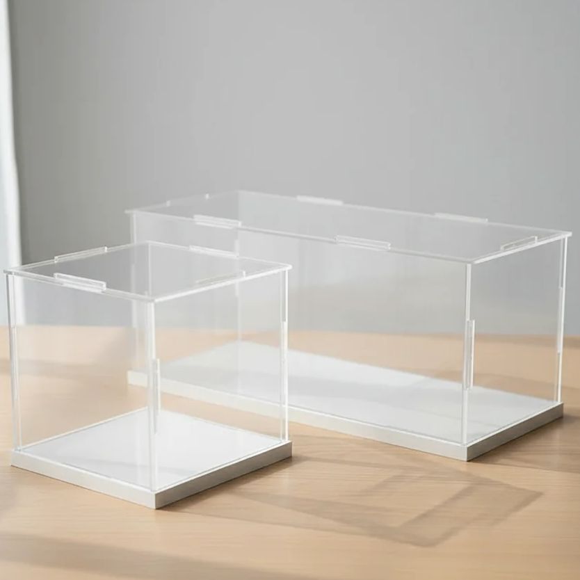 1pc Acrylic Display Box White  - Model Kit Display Case 评论和价格