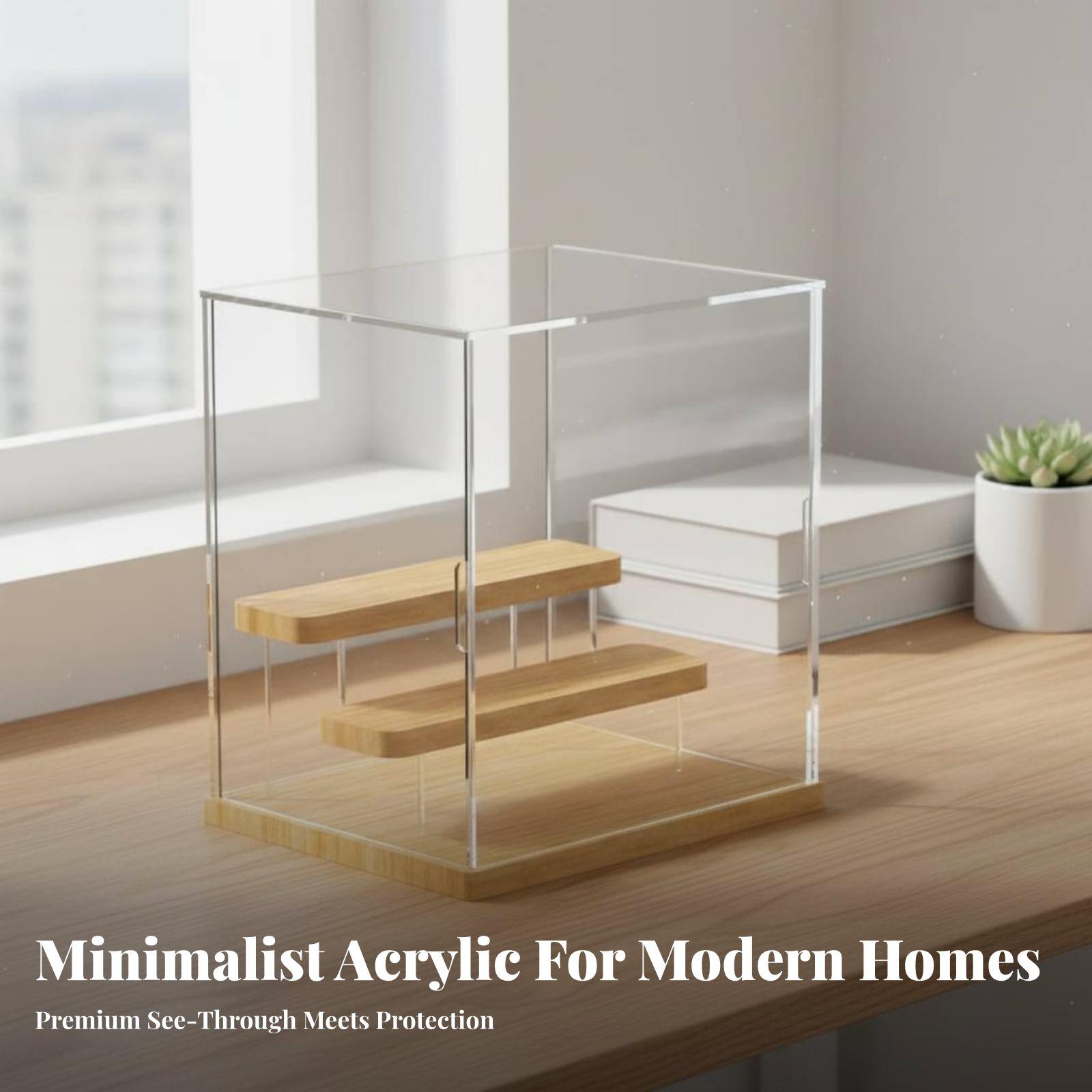 Clear Acrylic Display Case wit - Model Kit Display Case 评论和价格