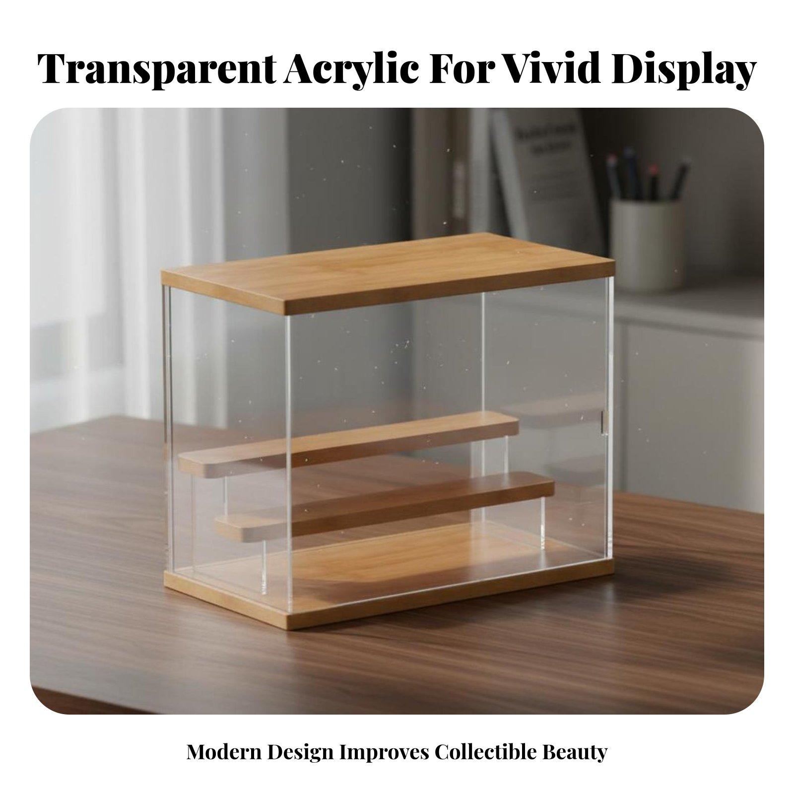 Clear Acrylic Display Case wit - Model Kit Display Case 评论和价格
