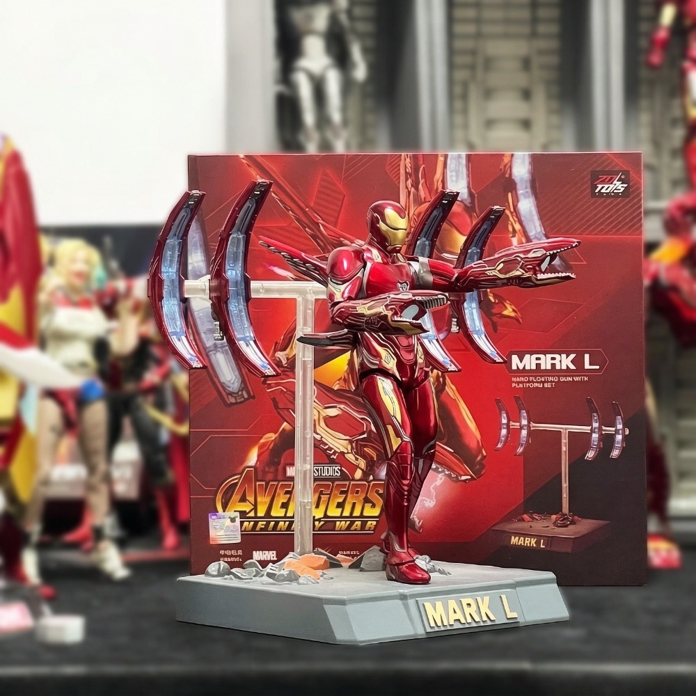 In Stock ZD Toys Iron Man MK50 - Model Kit Iron Man Mark 50 评论和价格