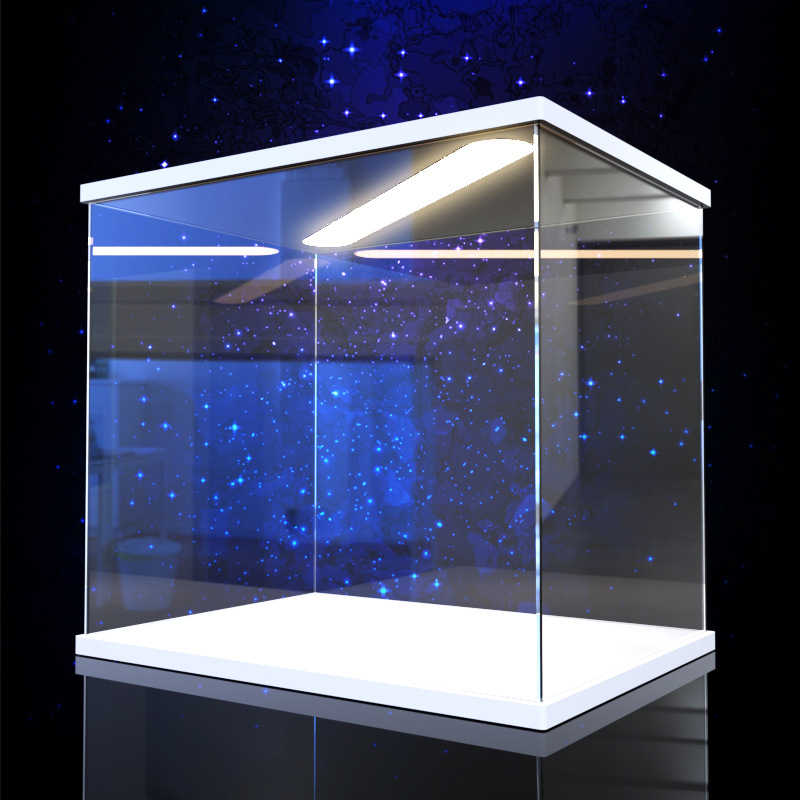 Premium White Chevron Display  - Model Kit Display Case 评论和价格
