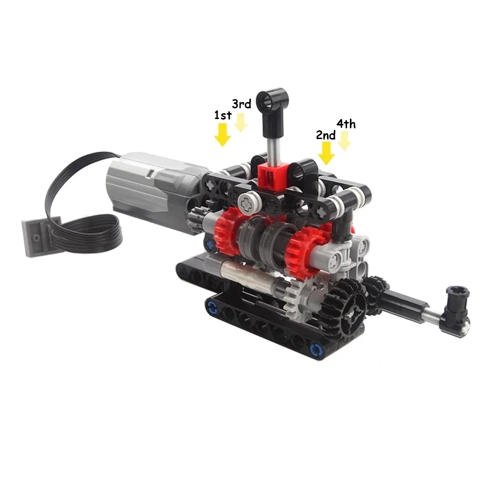 MOC High-tech 4 Speeds Gearbox - Model Kit Centaur 评论和价格