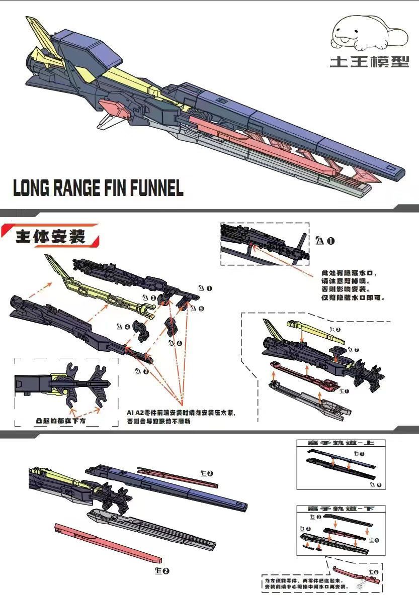 Fit for RG Fukuoka ν Type MS L - Model Kit Weapons 评论和价格
