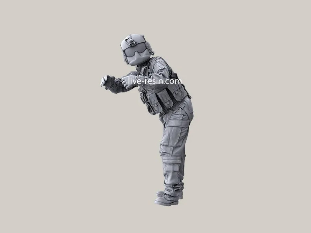 1:35 Die Cast Resin Figure Ass - Model Kit Weapons 评论和价格