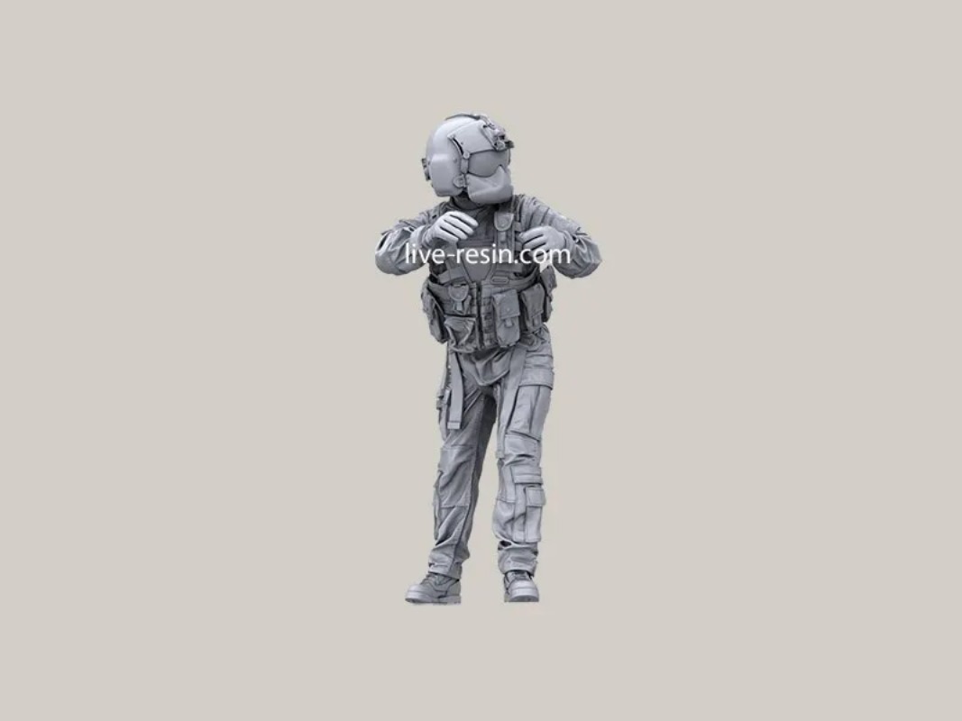 1:35 Die Cast Resin Figure Ass - Model Kit Weapons 评论和价格