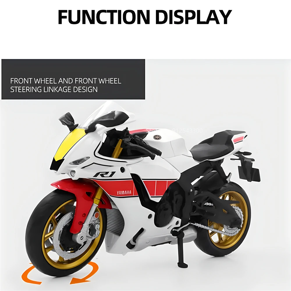 1/12 Scale Yamaha YZF-R1M Moto - Model Kit Yamaha 评论和价格