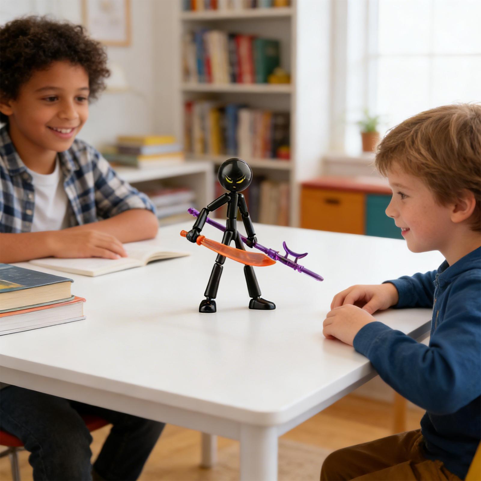 DIY Poseable StickMan Figure K - Model Kit Weapons 评论和价格