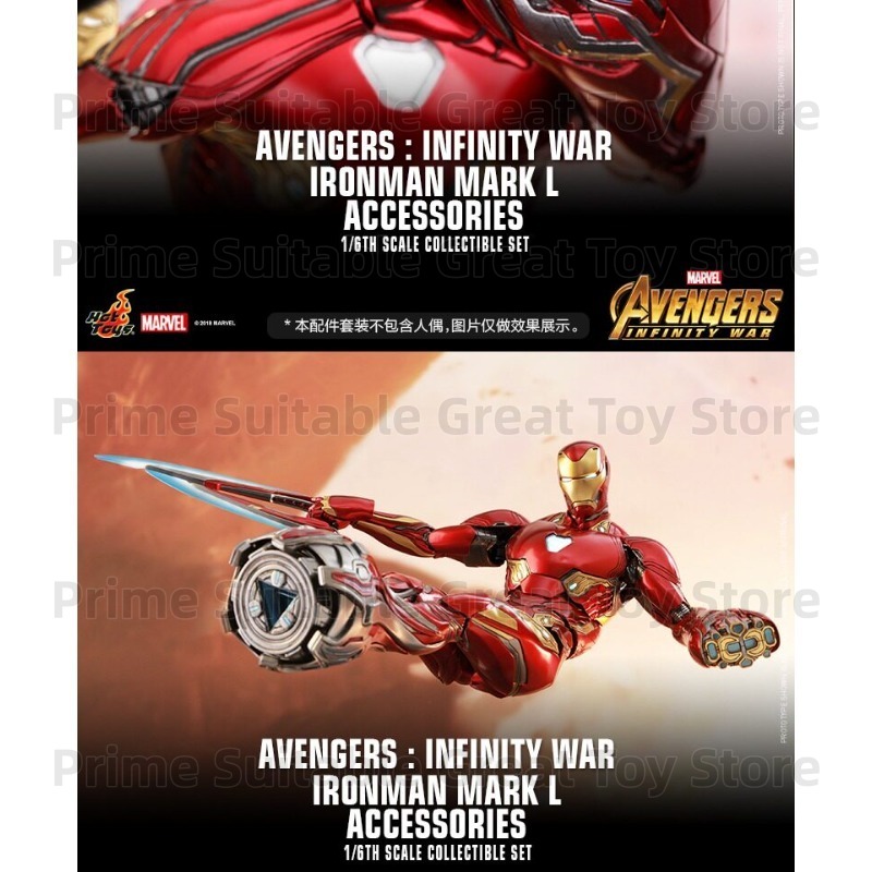 【In Stock】Original HotToys Ave - Model Kit Iron Man Mark 50 评论和价格