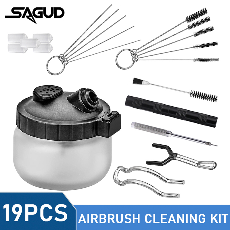 SAGUD 19PCS Airbrush Cleaning  - Model Kit Weapons 评论和价格