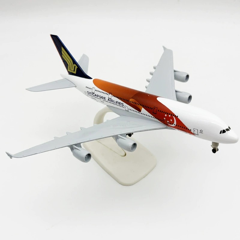 20cm Alloy Aircraft Model A380 - Model Kit Singapore 评论和价格