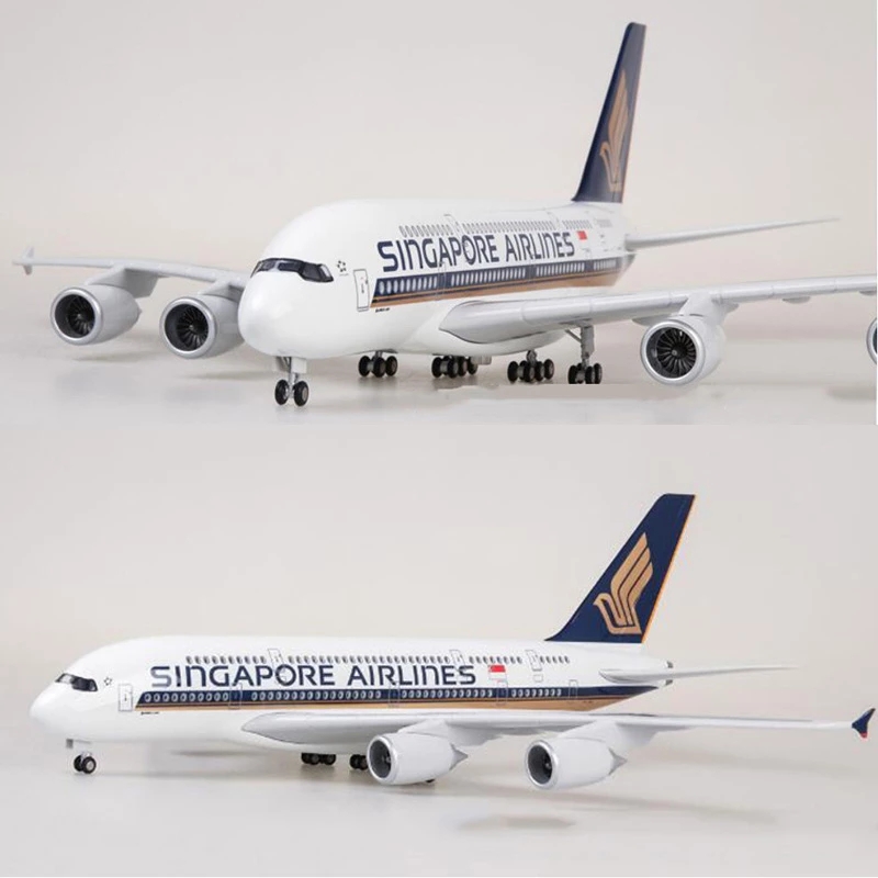 Display Air Bus A380 Singapore - Model Kit Singapore 评论和价格