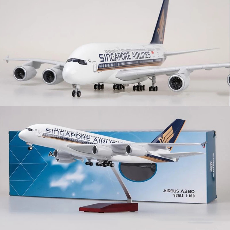 Display Air Bus A380 Singapore - Model Kit Singapore 评论和价格